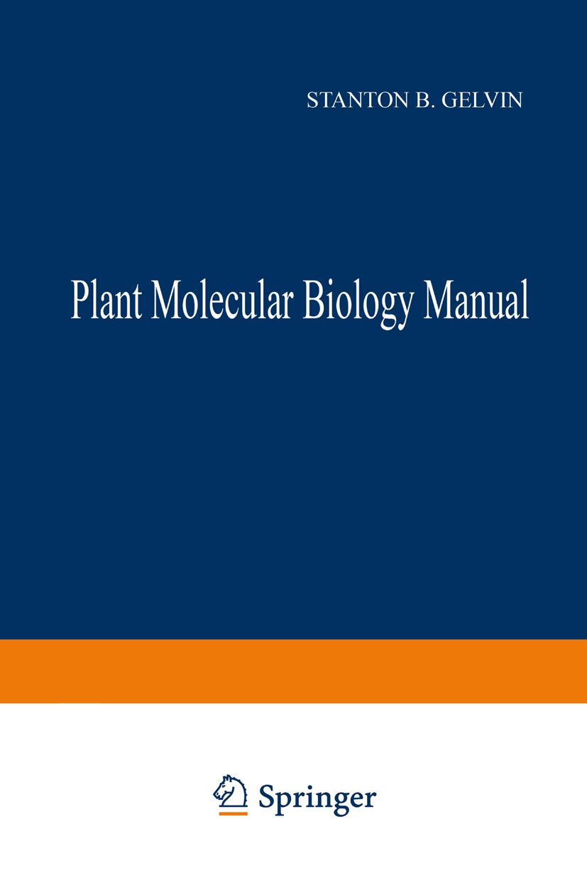 Plant Molecular Biology Manual