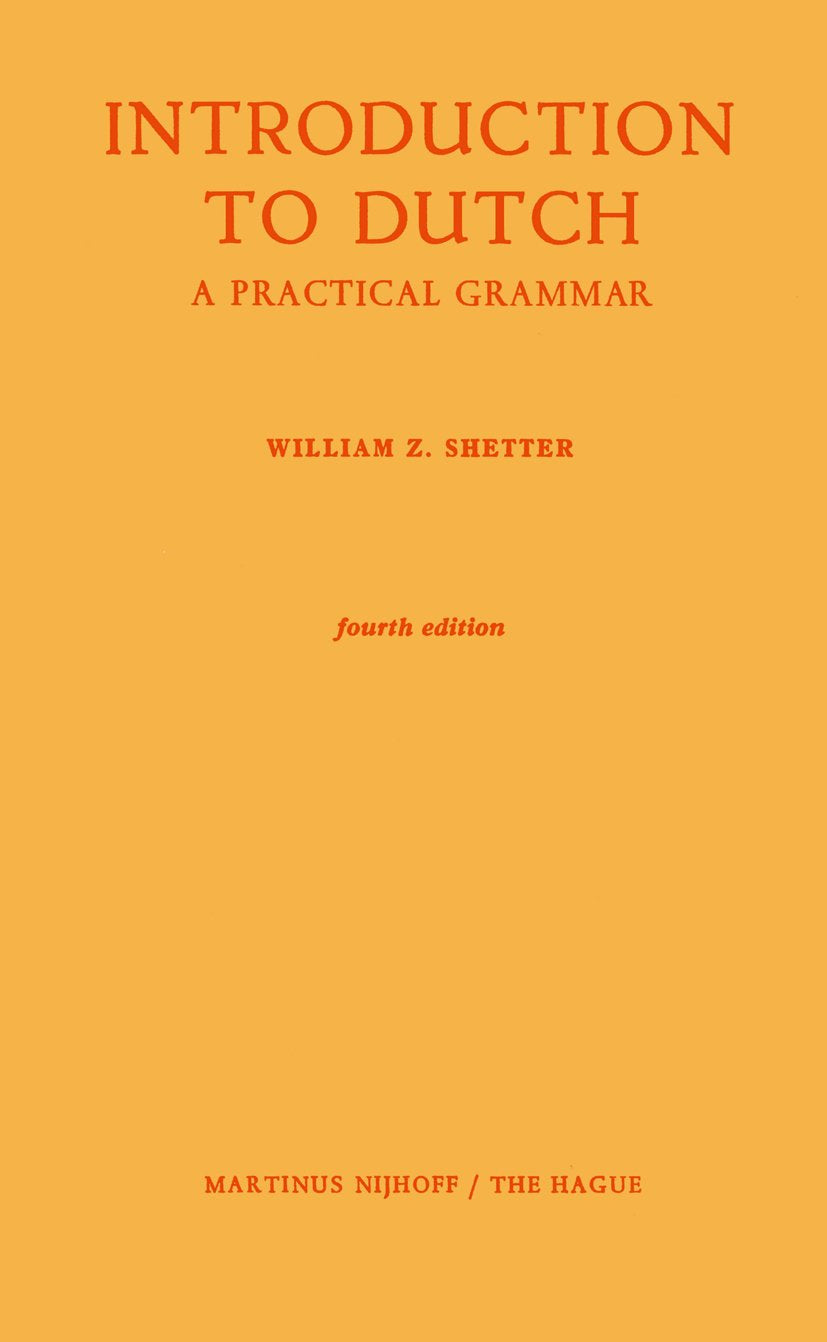 Introduction to Dutch