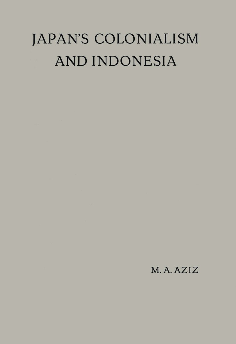 Japan’s Colonialism and Indonesia