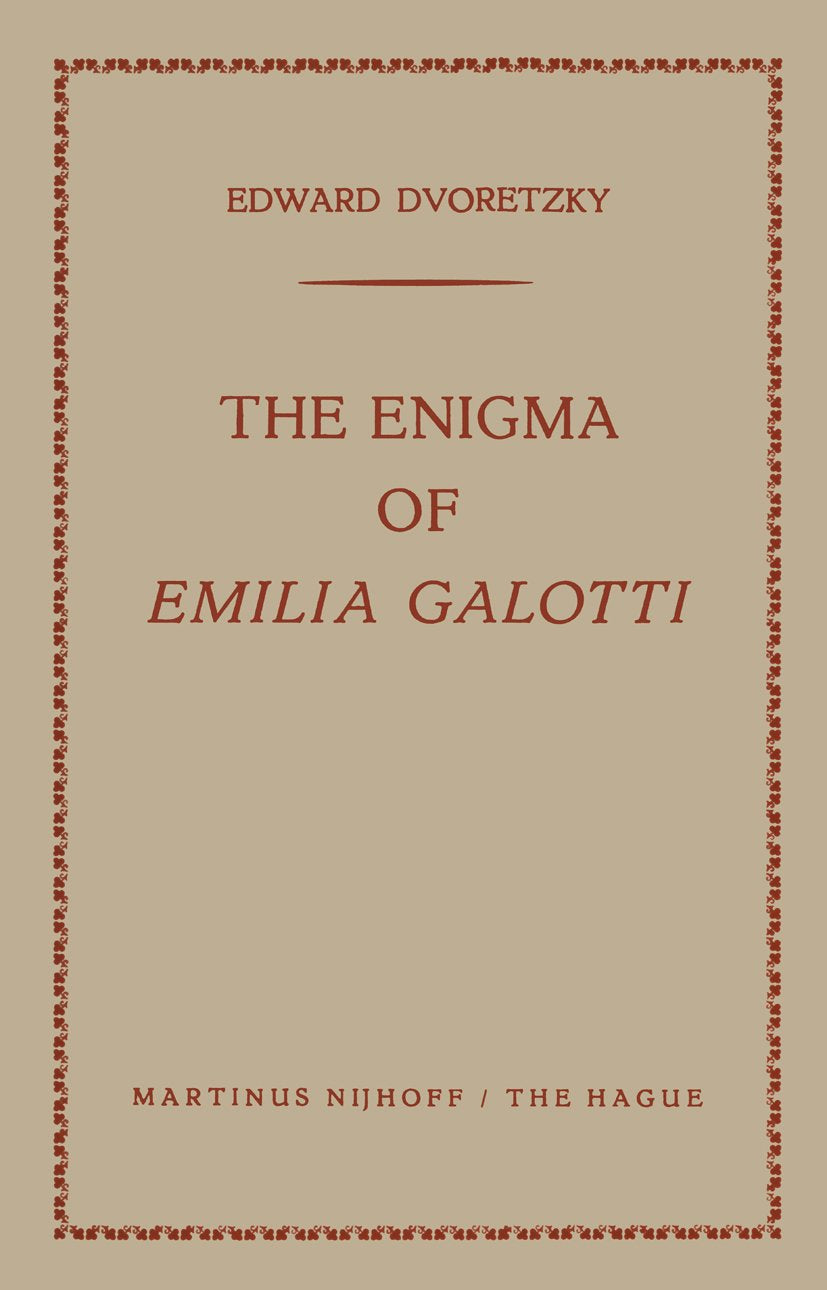 The Enigma of Emilia Galotti