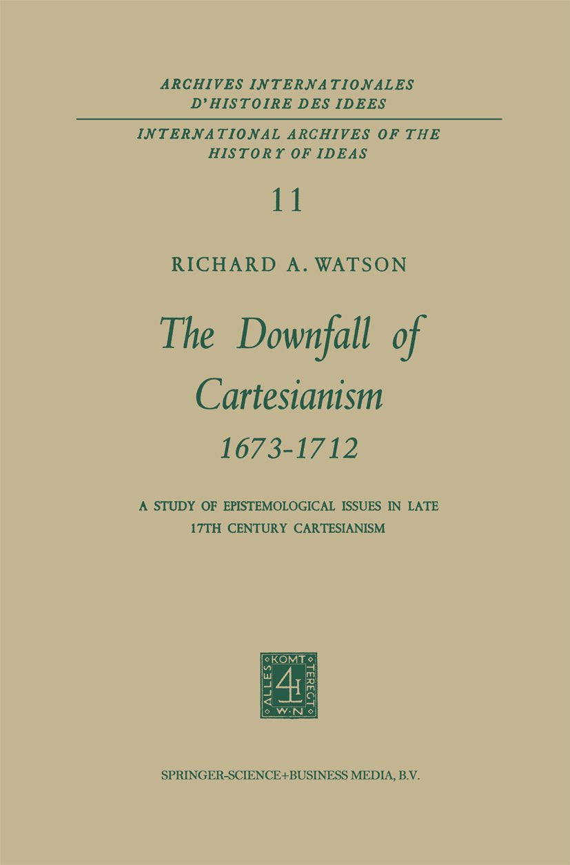 International Archives of the History of Ideas Archives internationales d'histoire des idées