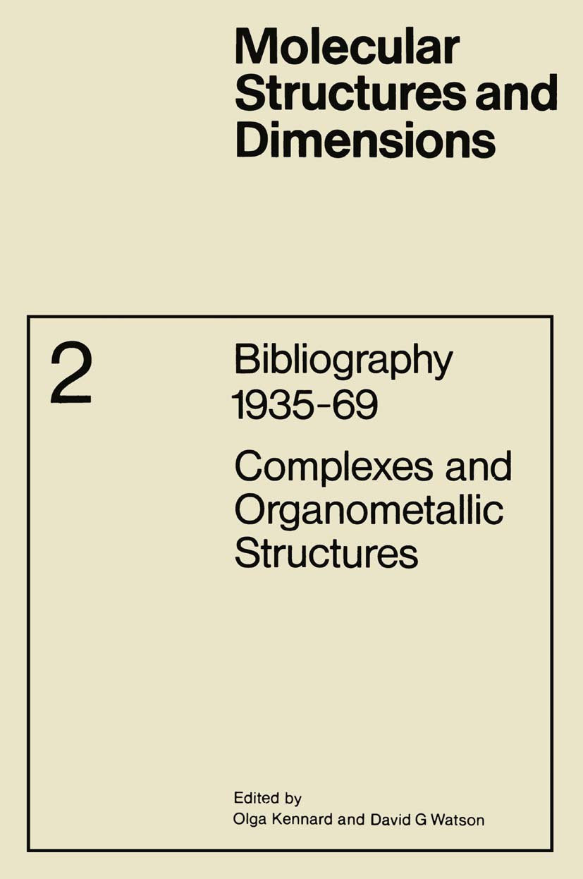 Molecular Structure and Dimensions