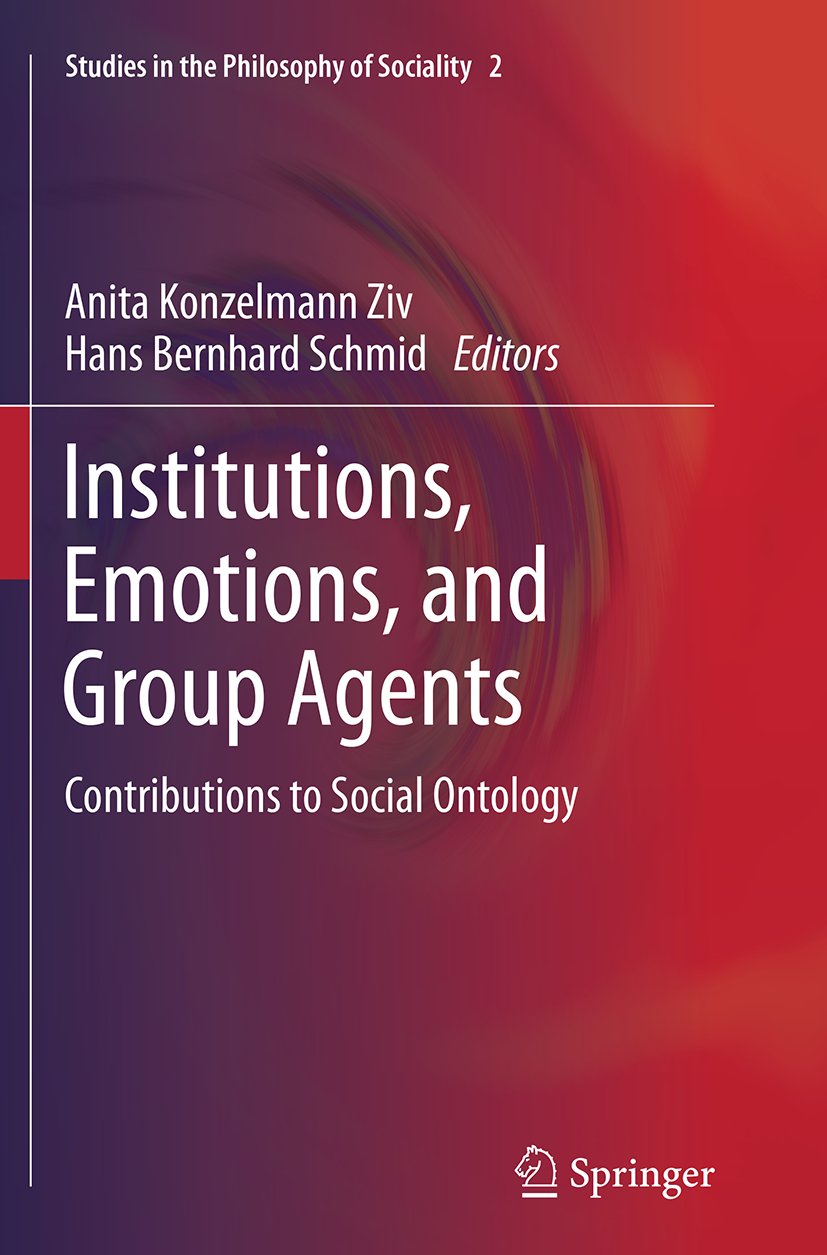 Studies in the Philosophy of Sociality