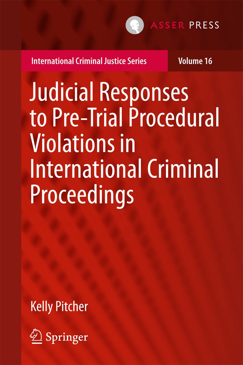 International Criminal Justice Series
