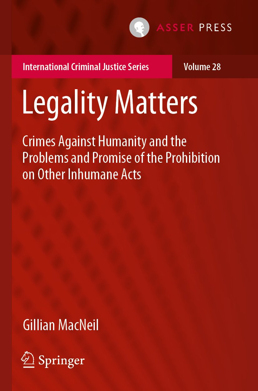 International Criminal Justice Series