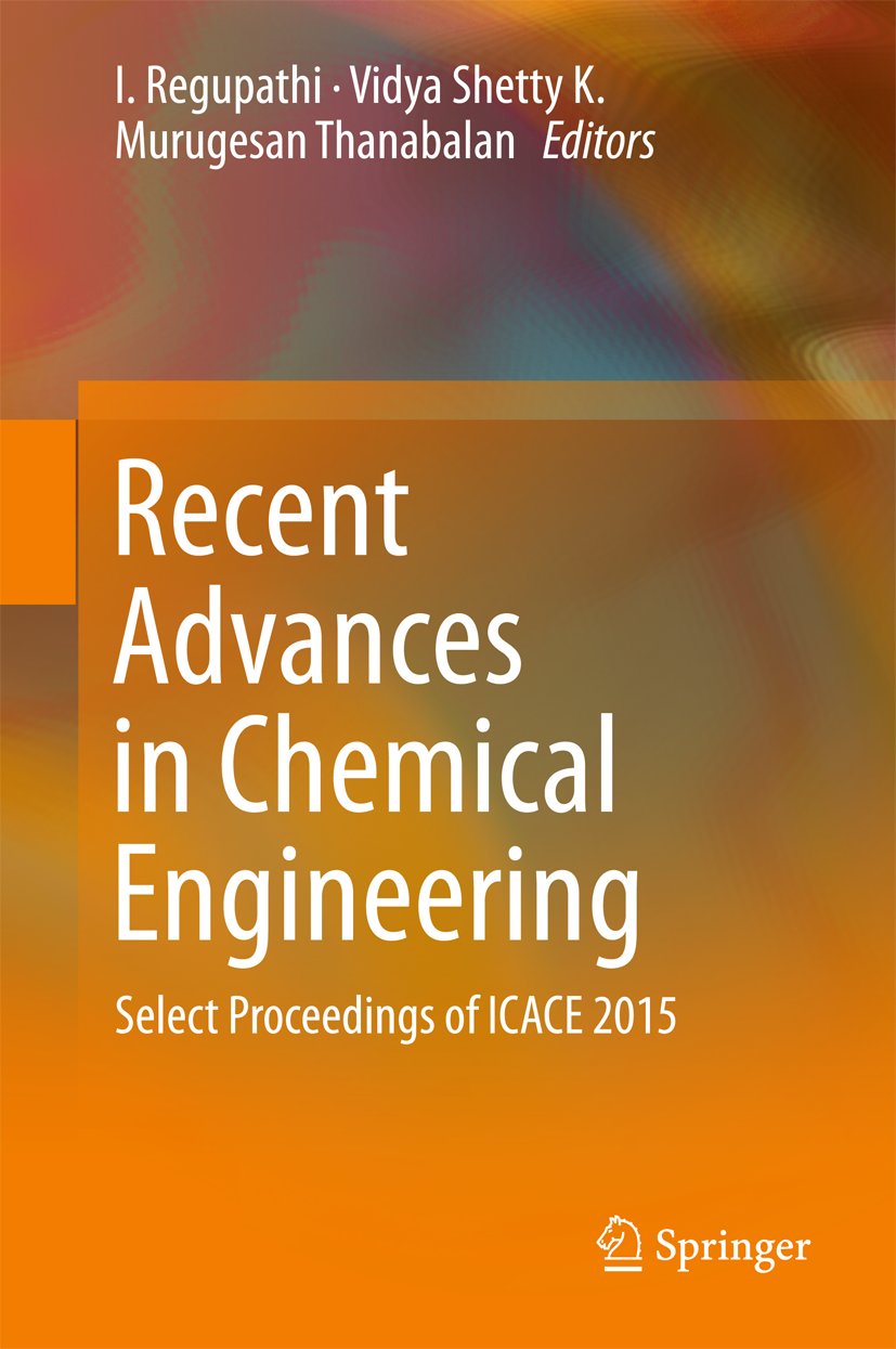 Recent Advances in Chemical Engineering