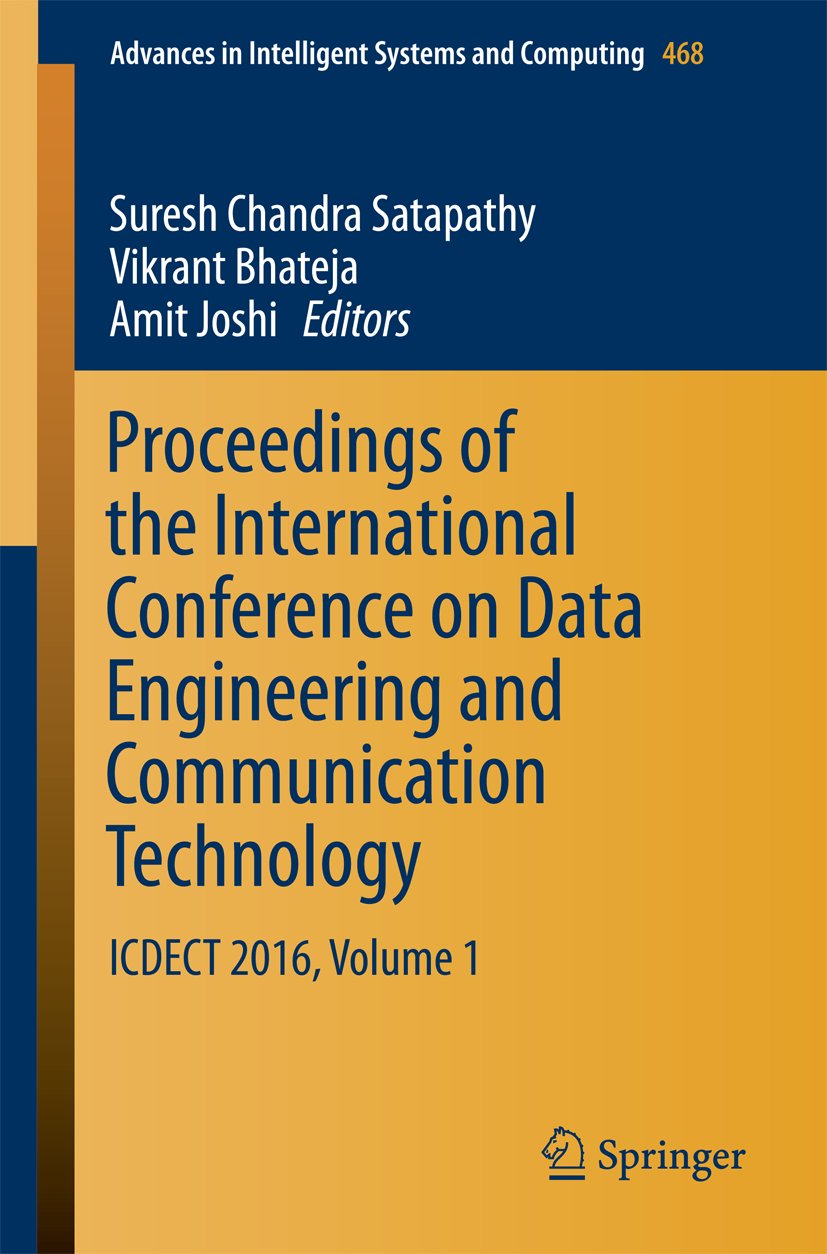 Advances in Intelligent Systems and Computing