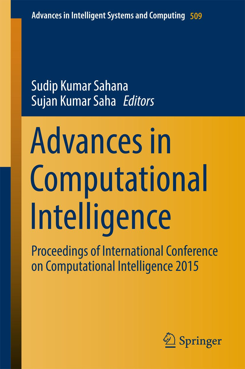 Advances in Intelligent Systems and Computing