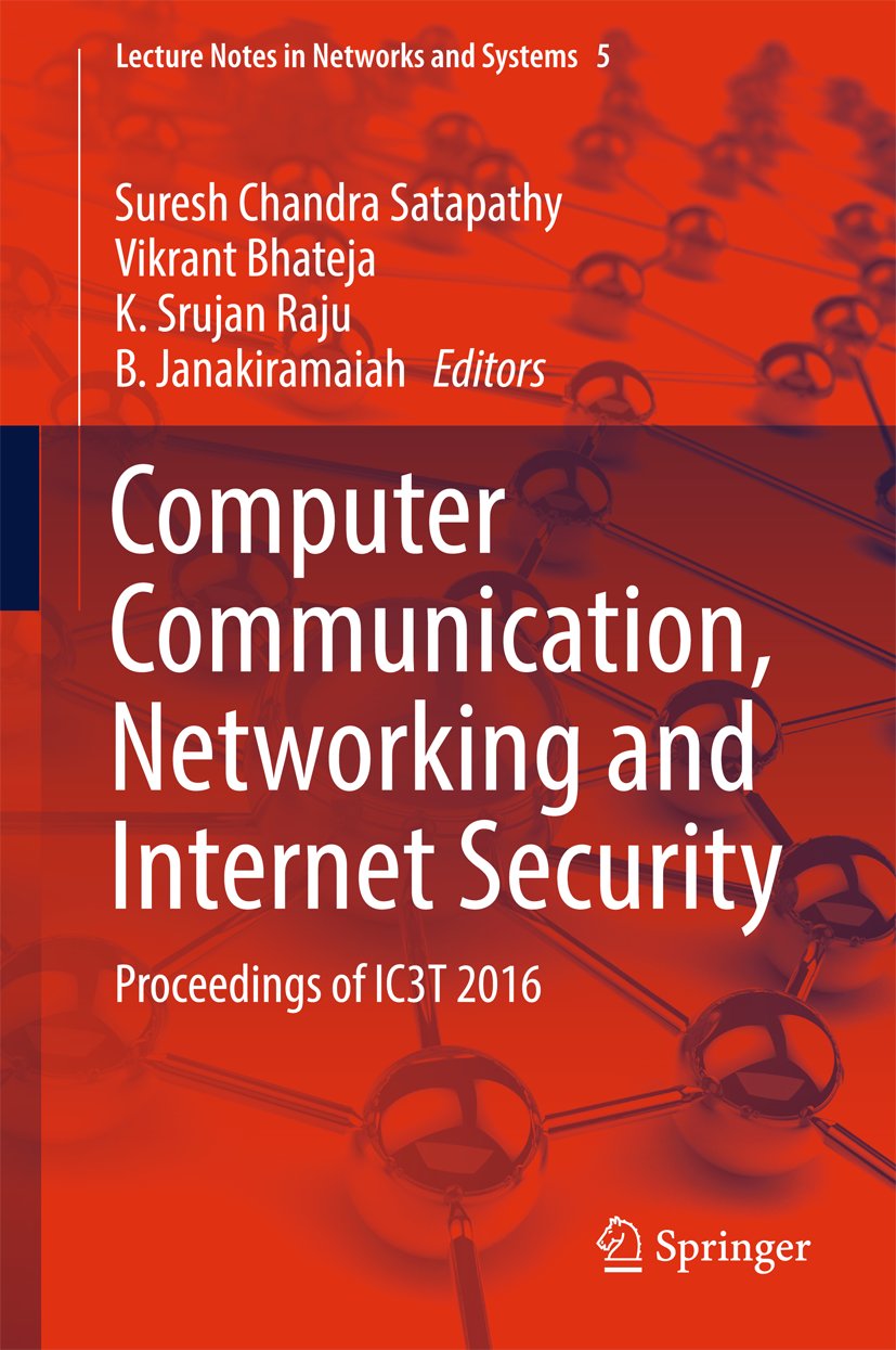 Lecture Notes in Networks and Systems