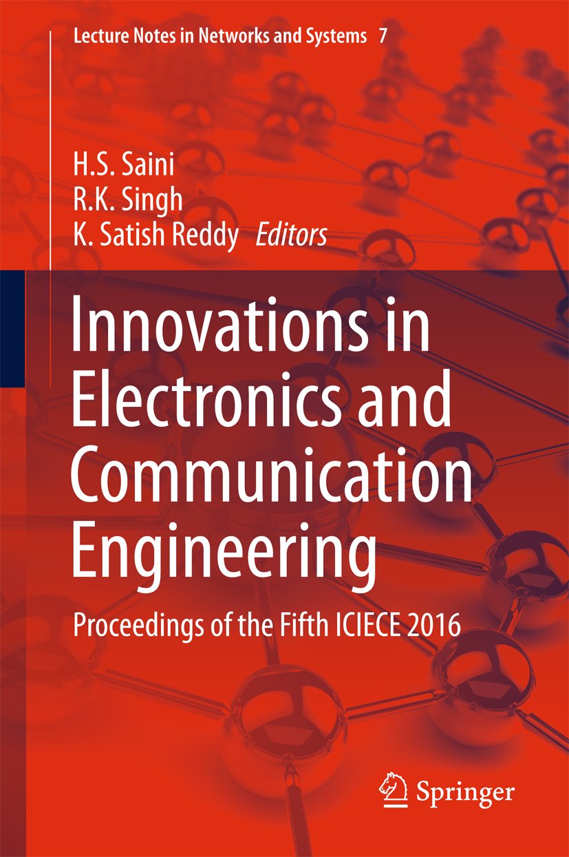 Lecture Notes in Networks and Systems