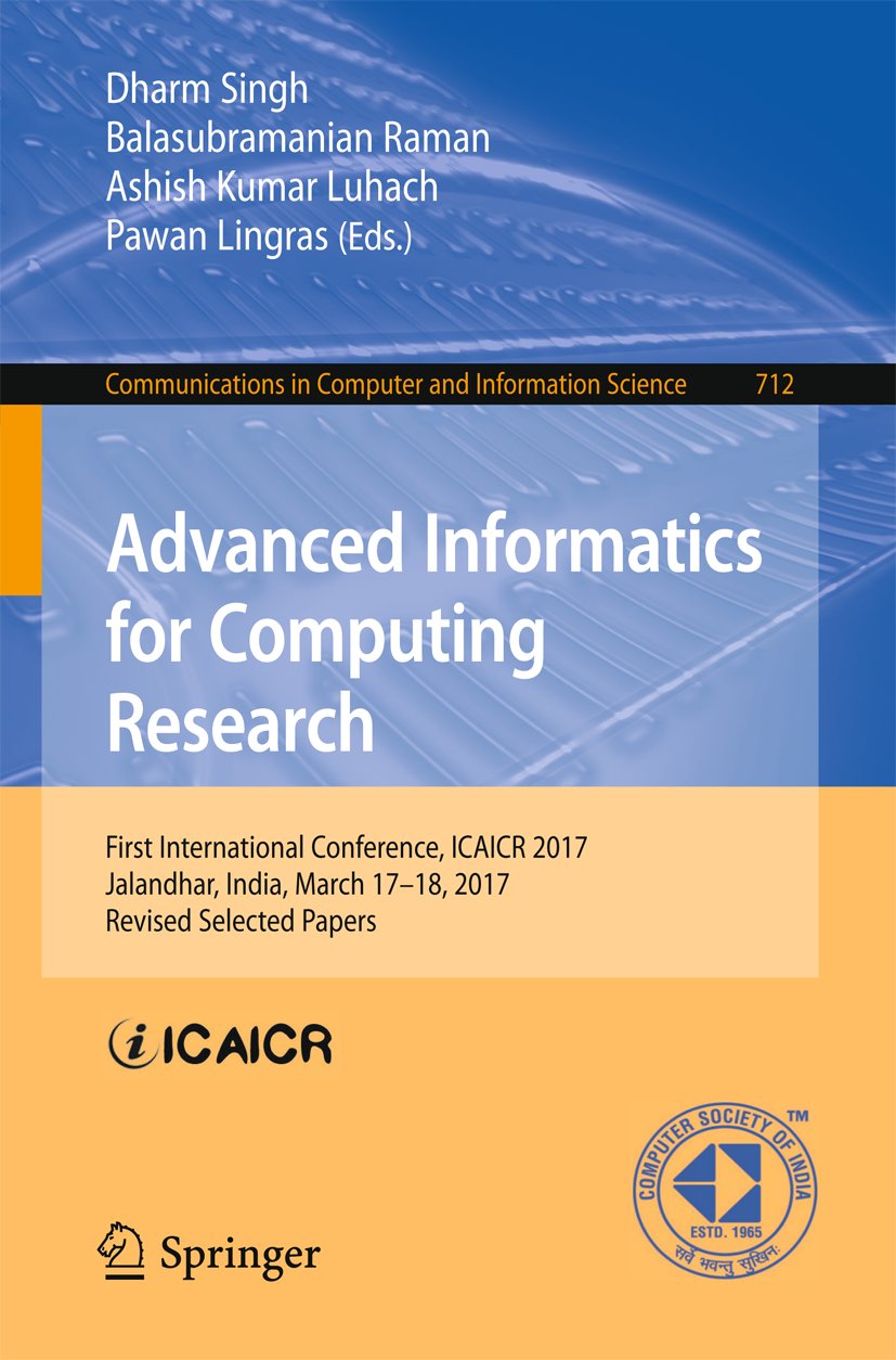 Communications in Computer and Information Science