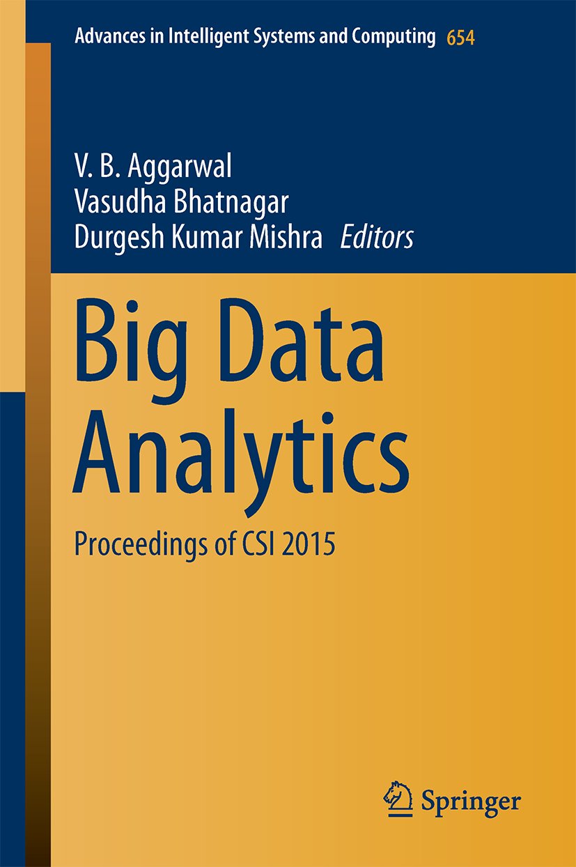 Advances in Intelligent Systems and Computing
