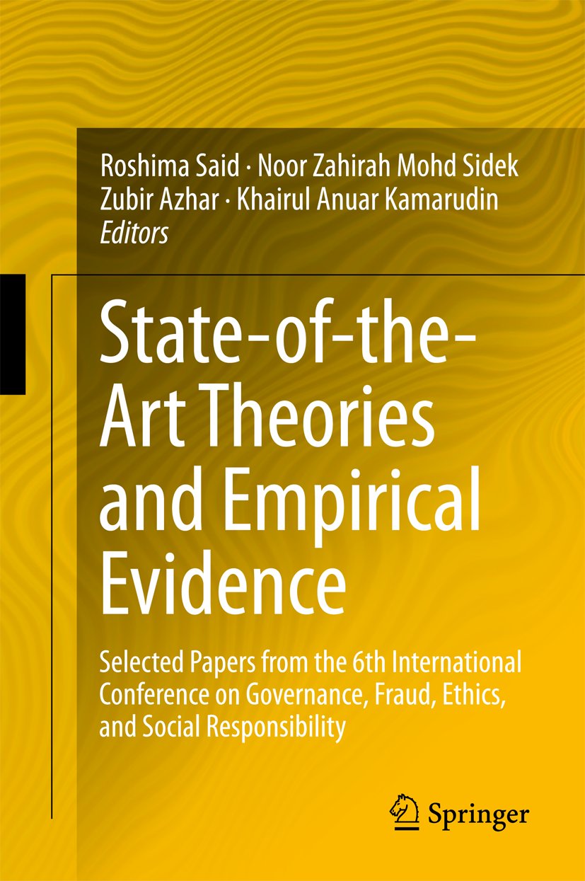 Accounting, Finance, Sustainability, Governance & Fraud: Theory and Application