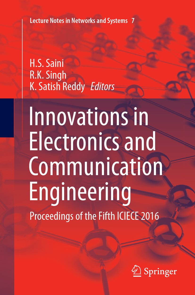 Lecture Notes in Networks and Systems