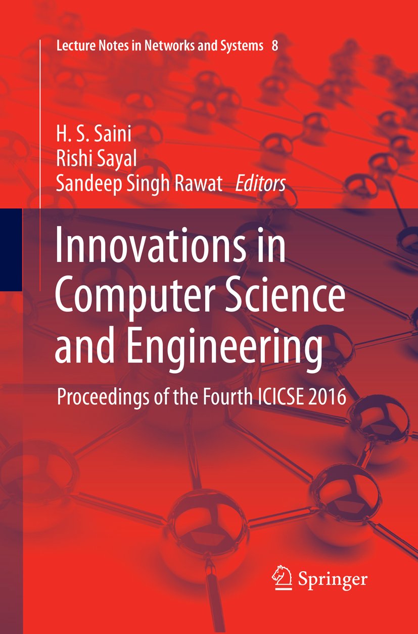 Lecture Notes in Networks and Systems