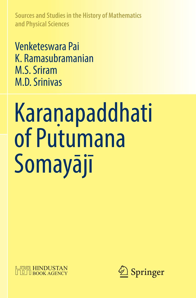 Sources and Studies in the History of Mathematics and Physical Sciences