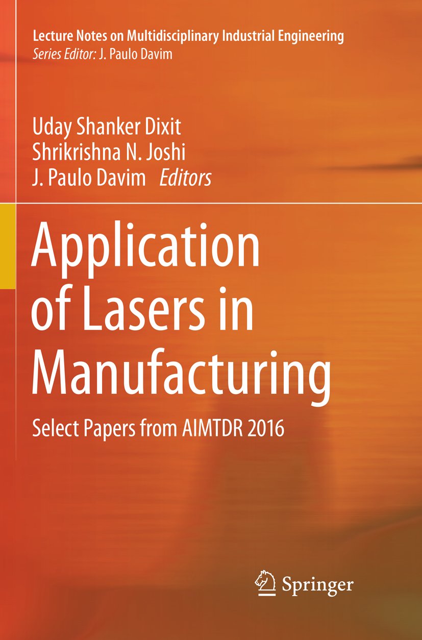 Lecture Notes on Multidisciplinary Industrial Engineering