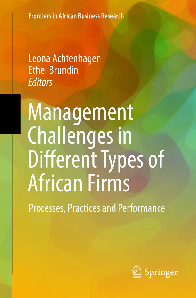Frontiers in African Business Research