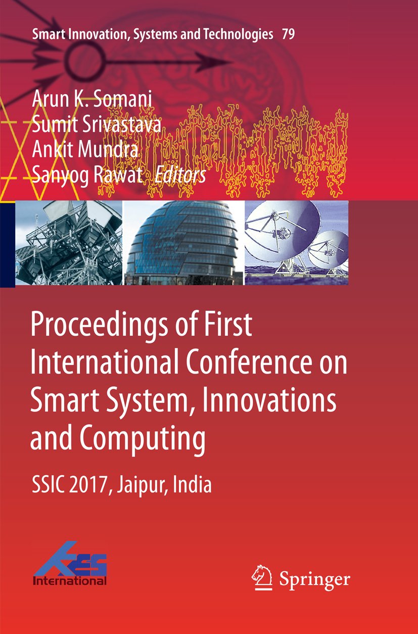 Smart Innovation, Systems and Technologies