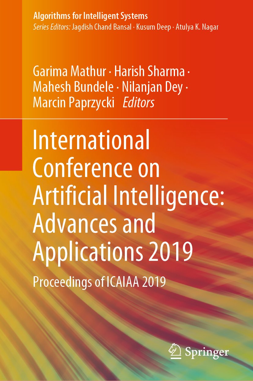 Algorithms for Intelligent Systems