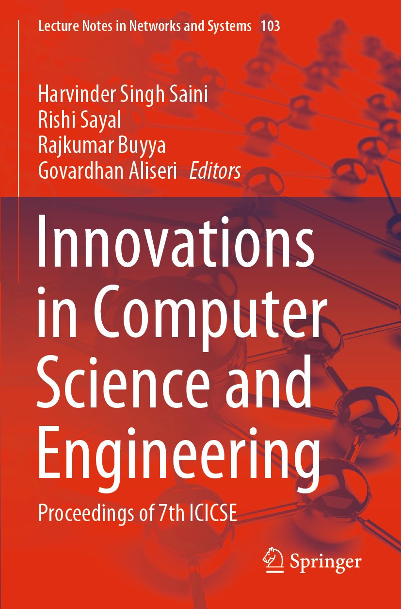 Lecture Notes in Networks and Systems