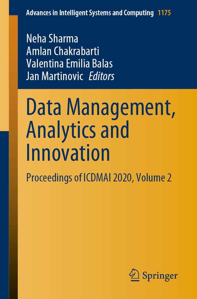 Advances in Intelligent Systems and Computing