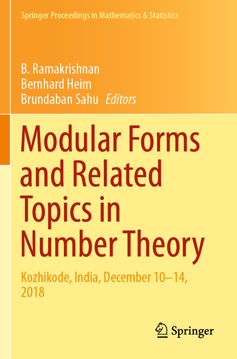 Springer Proceedings in Mathematics & Statistics