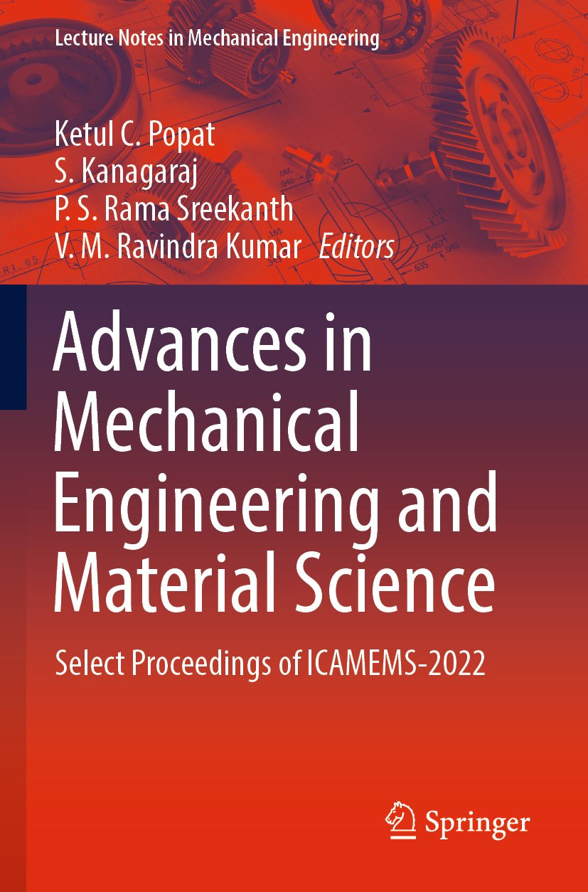 Lecture Notes in Mechanical Engineering