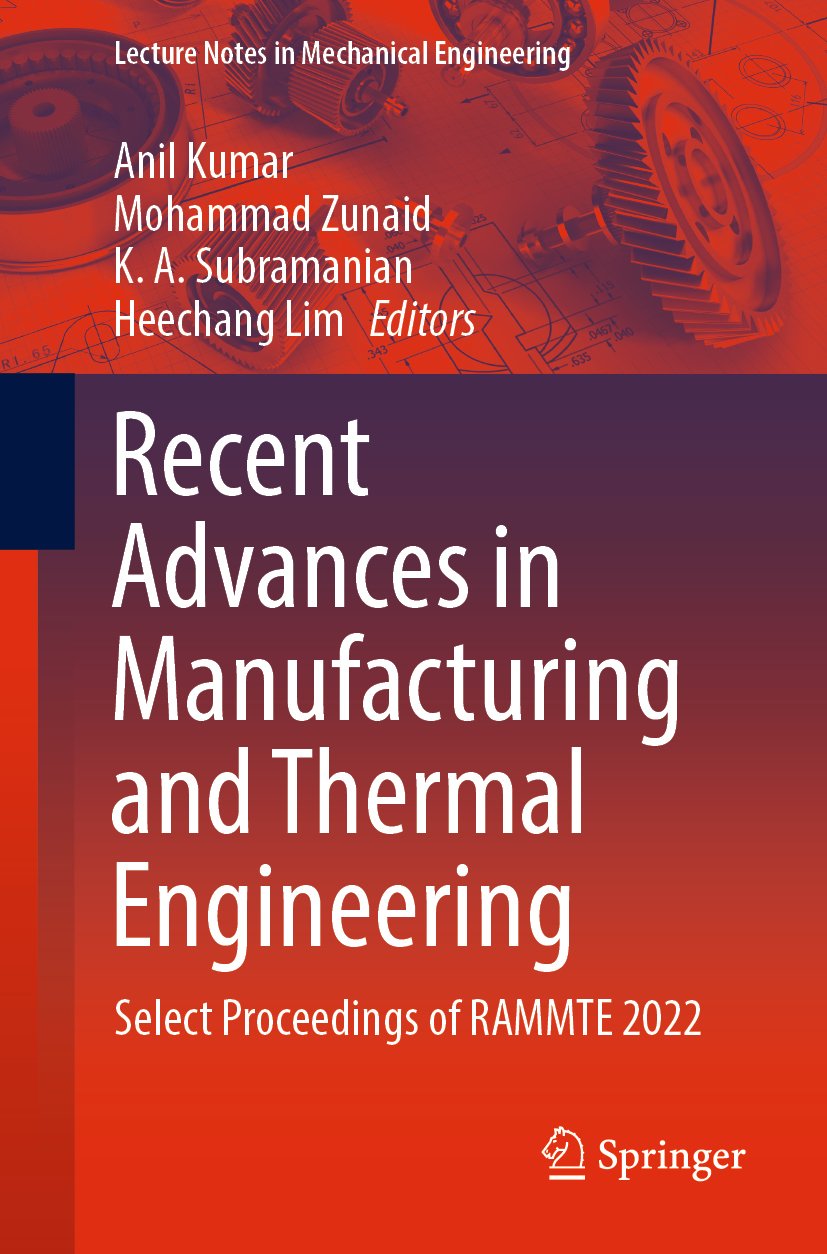 Lecture Notes in Mechanical Engineering