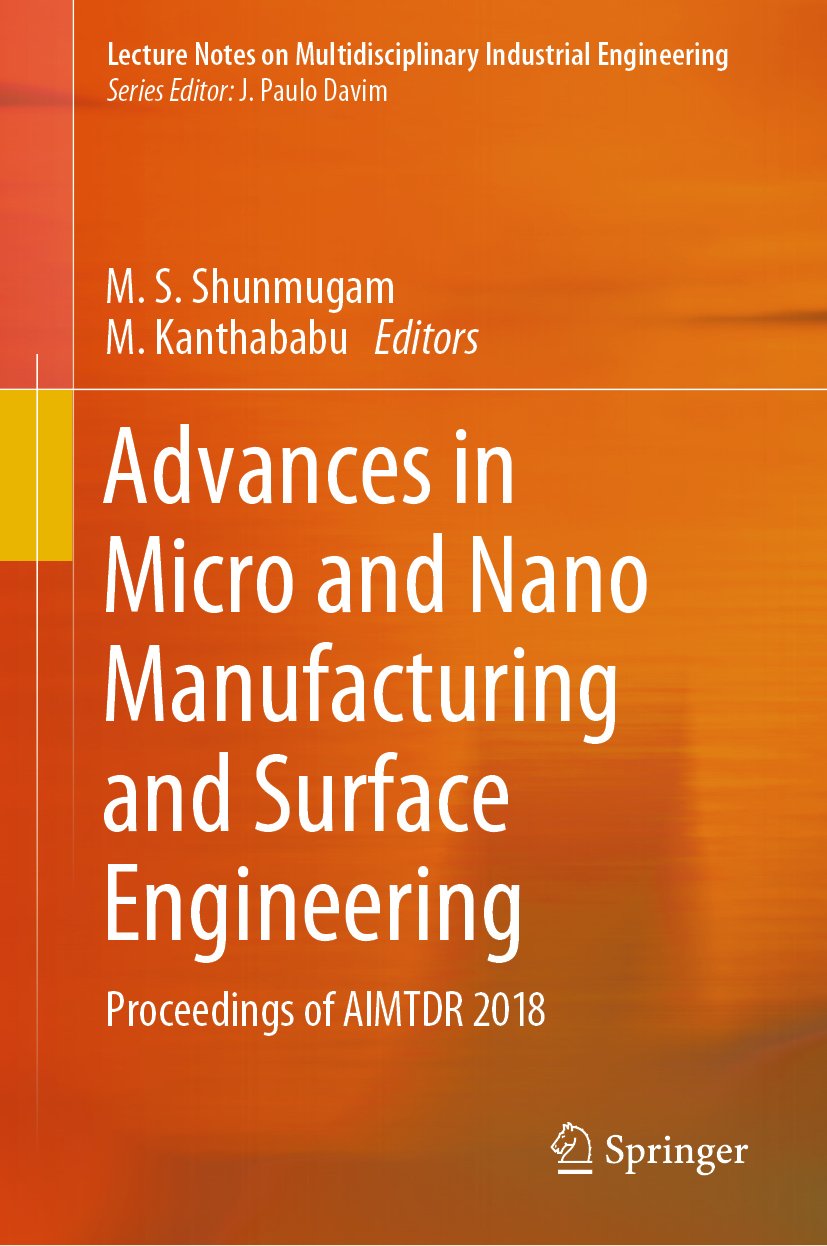 Lecture Notes on Multidisciplinary Industrial Engineering