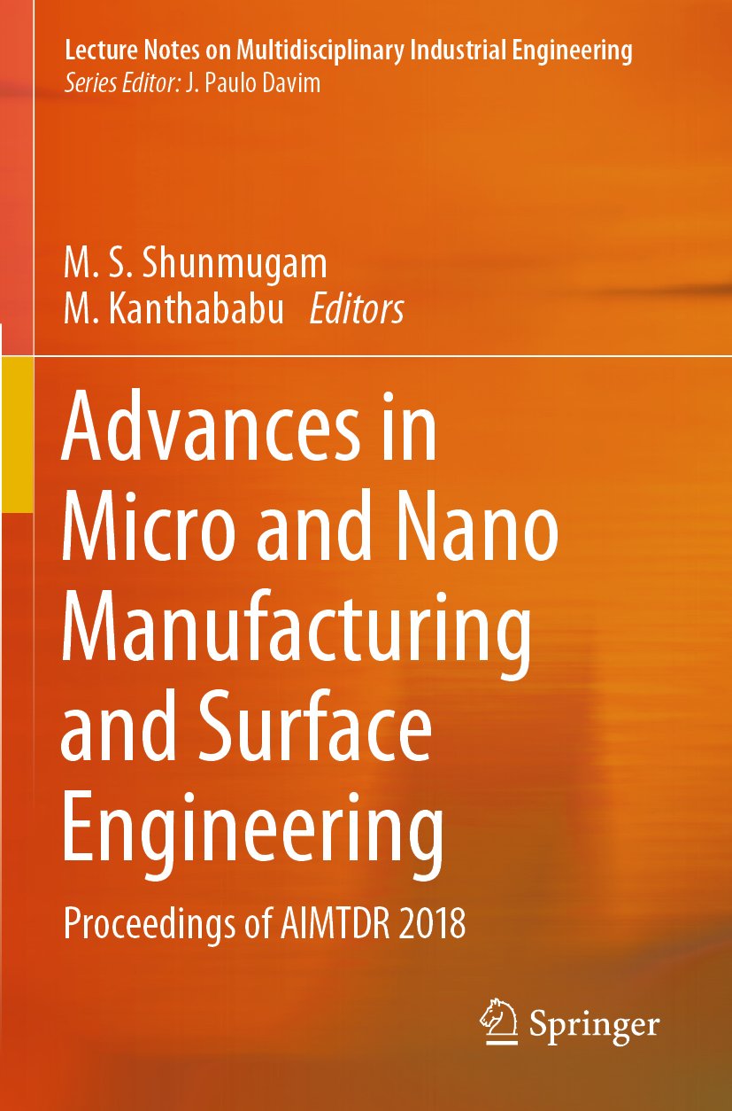 Lecture Notes on Multidisciplinary Industrial Engineering