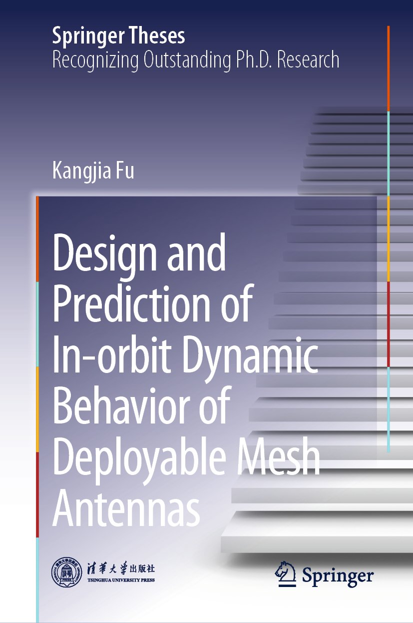 Design and Prediction of In-orbit Dynamic Behavior of Deployable Mesh Antennas