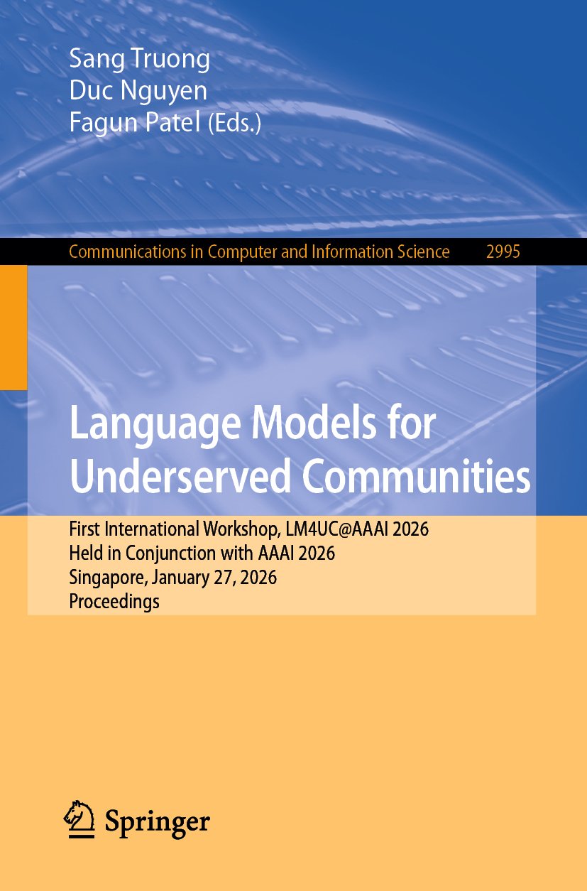 Language Models for Underserved Communities
