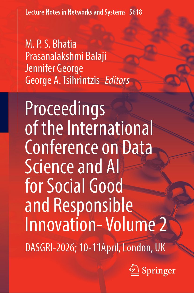 Proceedings of the International Conference on Data Science and AI for Social Good and Responsible Innovation- Volume 2