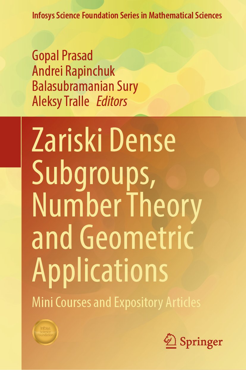 Zariski Dense Subgroups, Number Theory and Geometric Applications