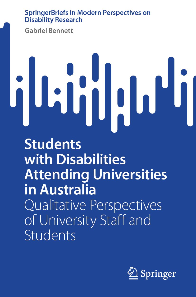 SpringerBriefs in Modern Perspectives on Disability Research