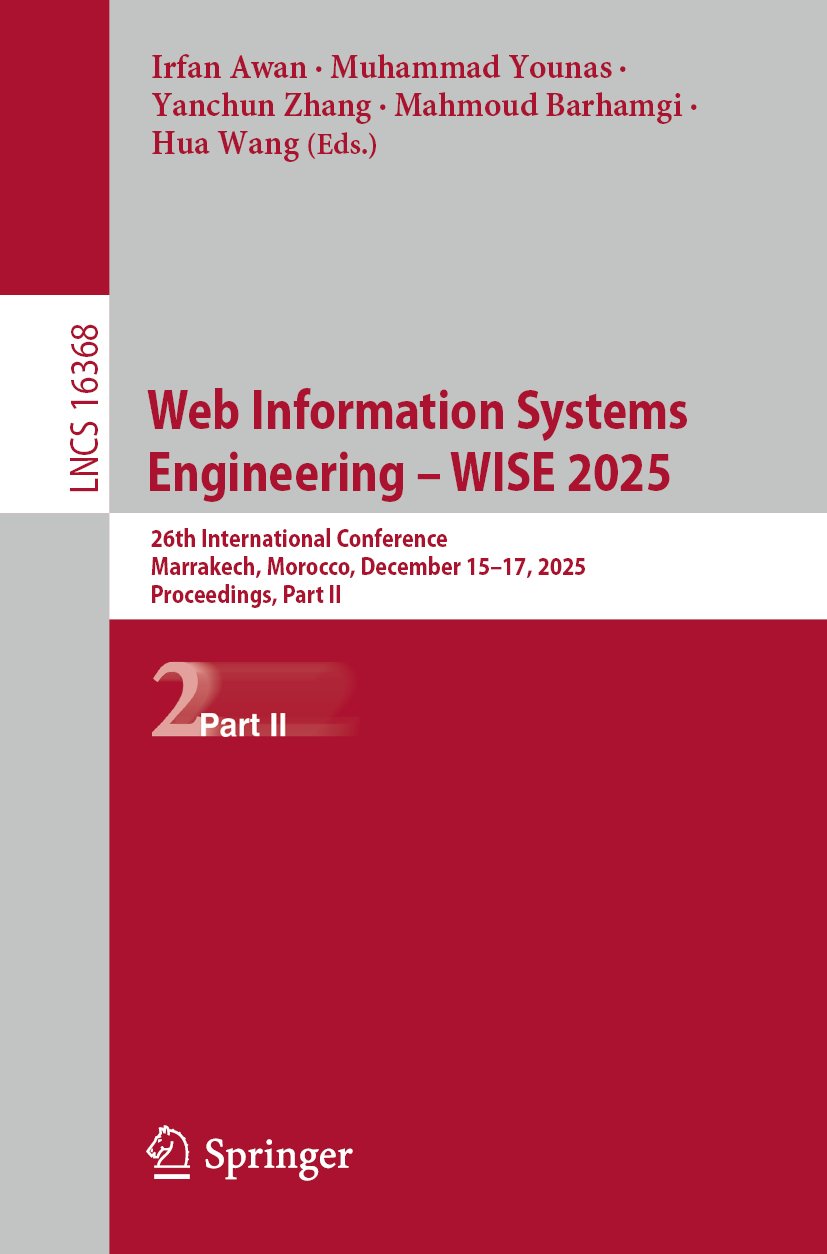 Web Information Systems Engineering – WISE 2025