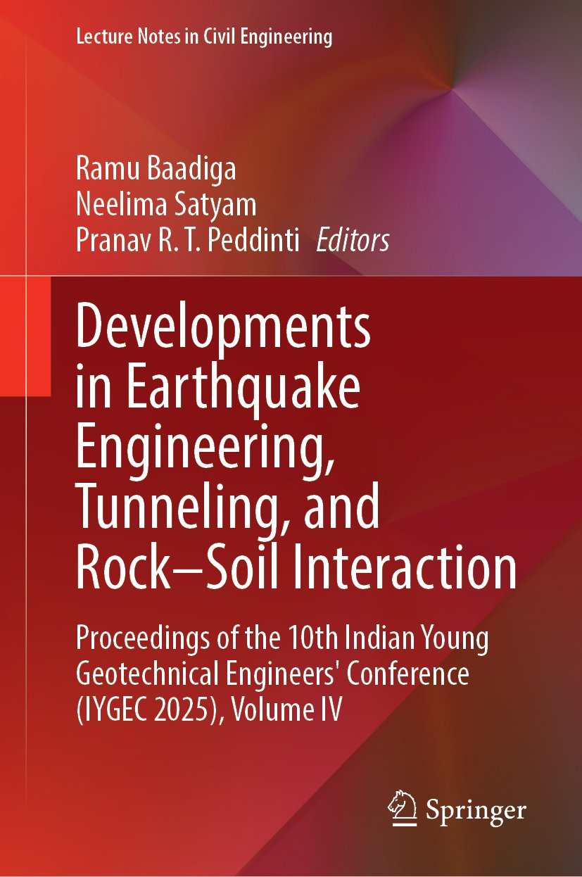 Developments in Earthquake Engineering, Tunneling, and Rock–Soil Interaction