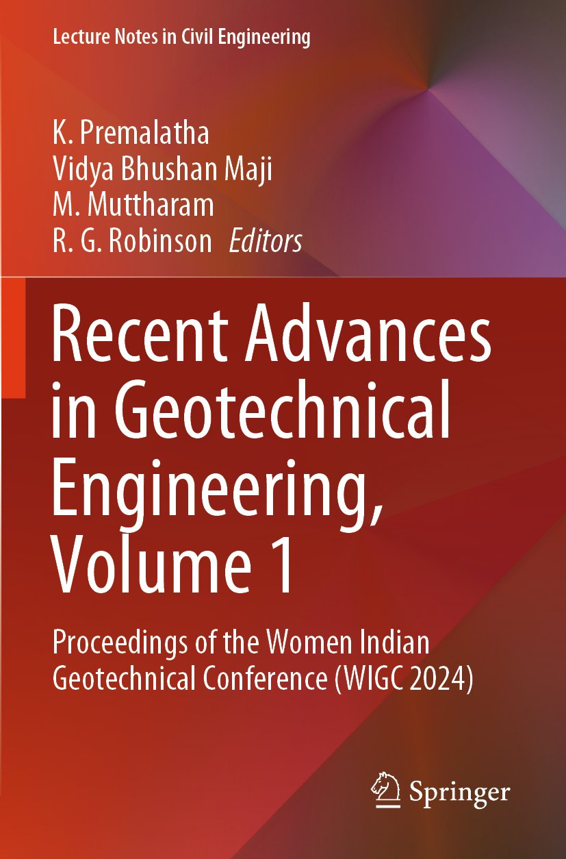 Recent Advances in Geotechnical Engineering, Volume 1