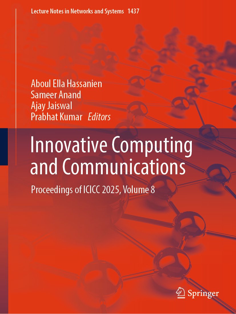 Lecture Notes in Networks and Systems