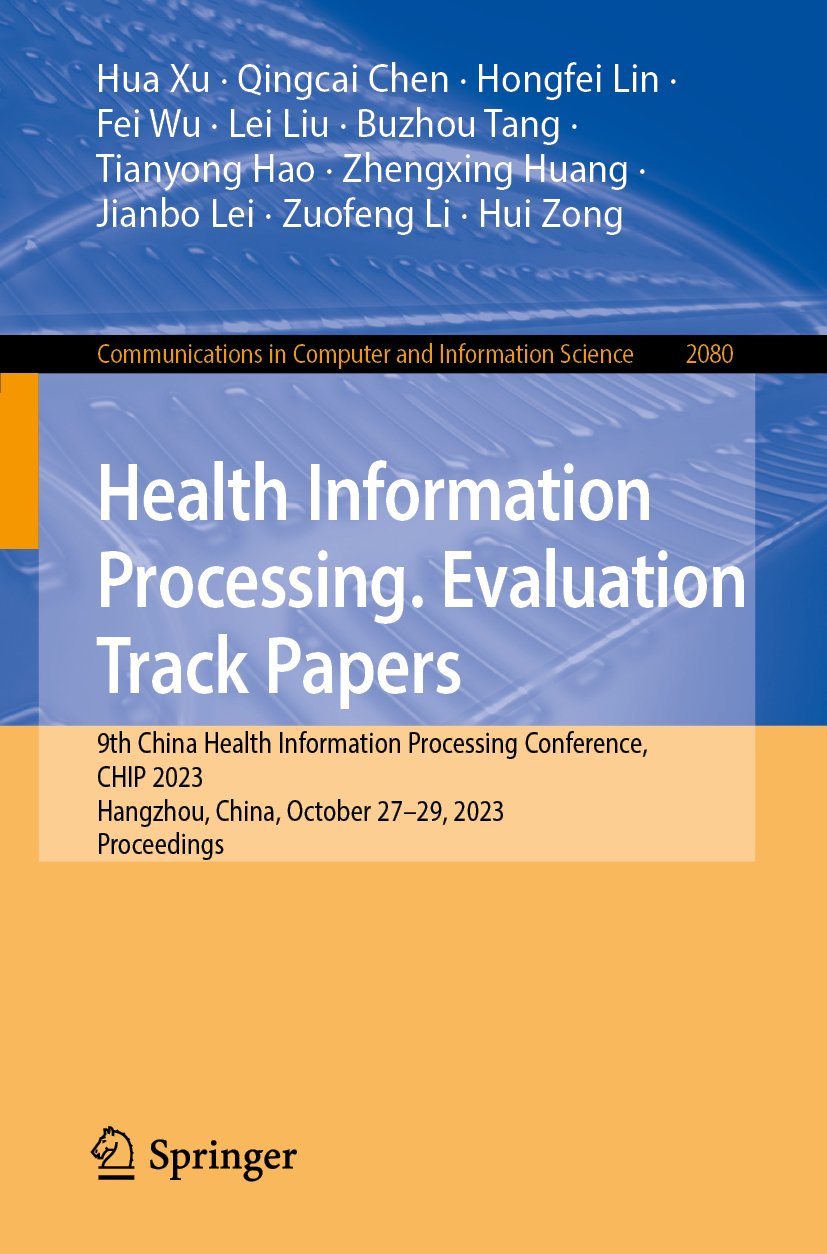 Health Information Processing. Evaluation Track Papers