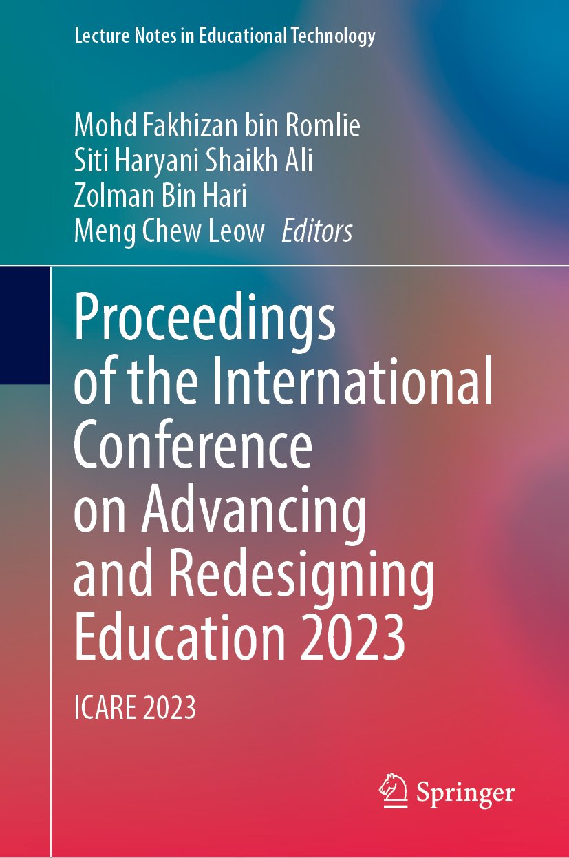 Proceedings of the International Conference on Advancing and Redesigning Education 2023