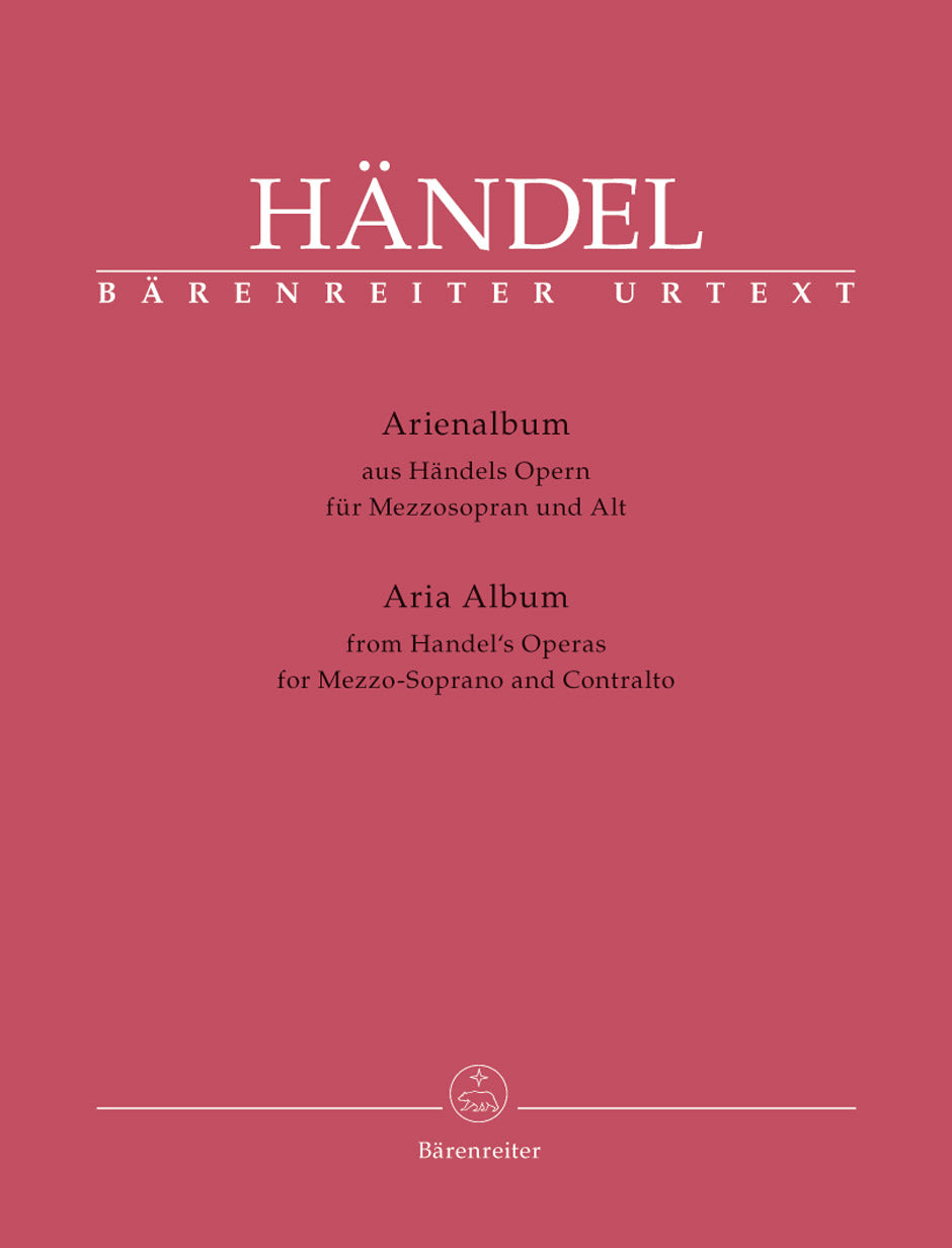Opera Arias for Mezzo-Soprano and Contralto