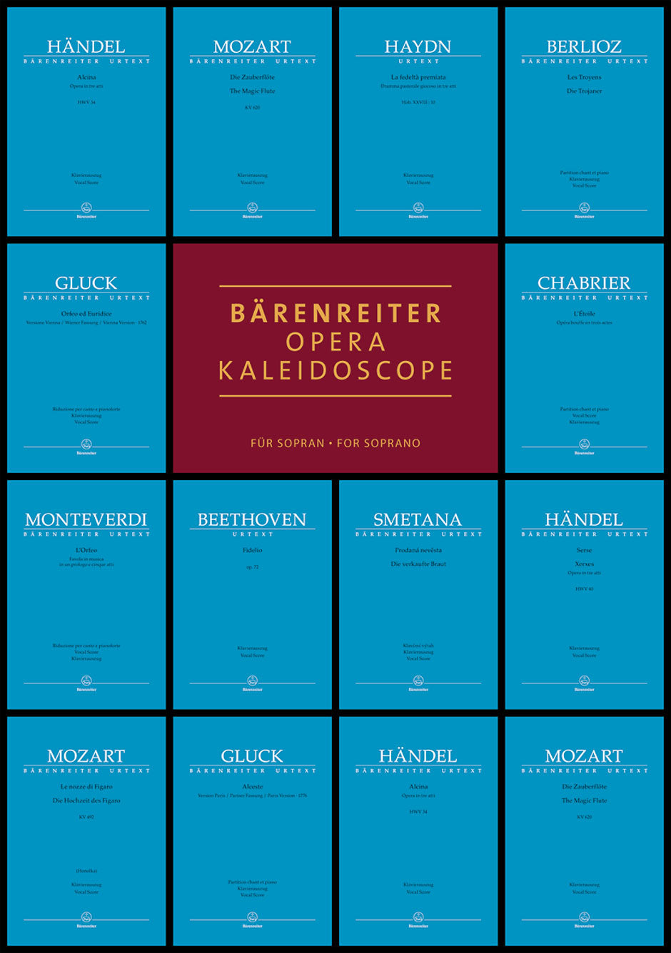 Barenreiter Opera Kaleidoscope
for Soprano