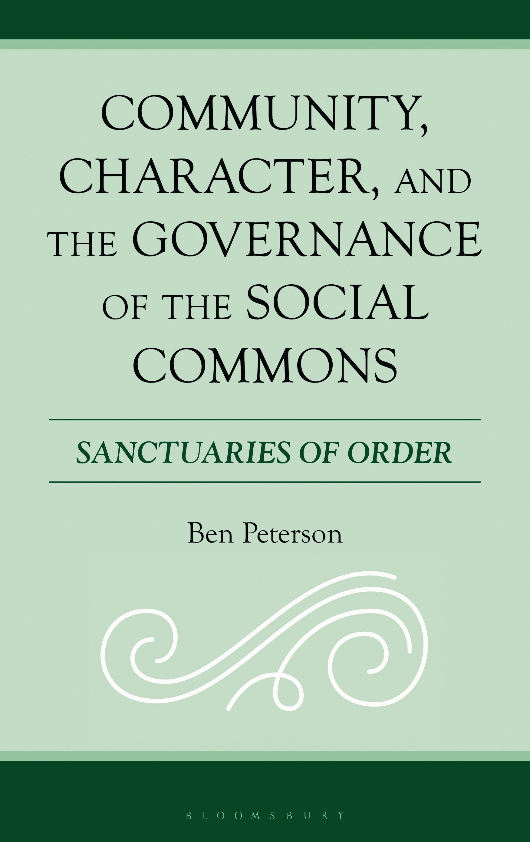 Community, Character, and the Governance of the Social Commons