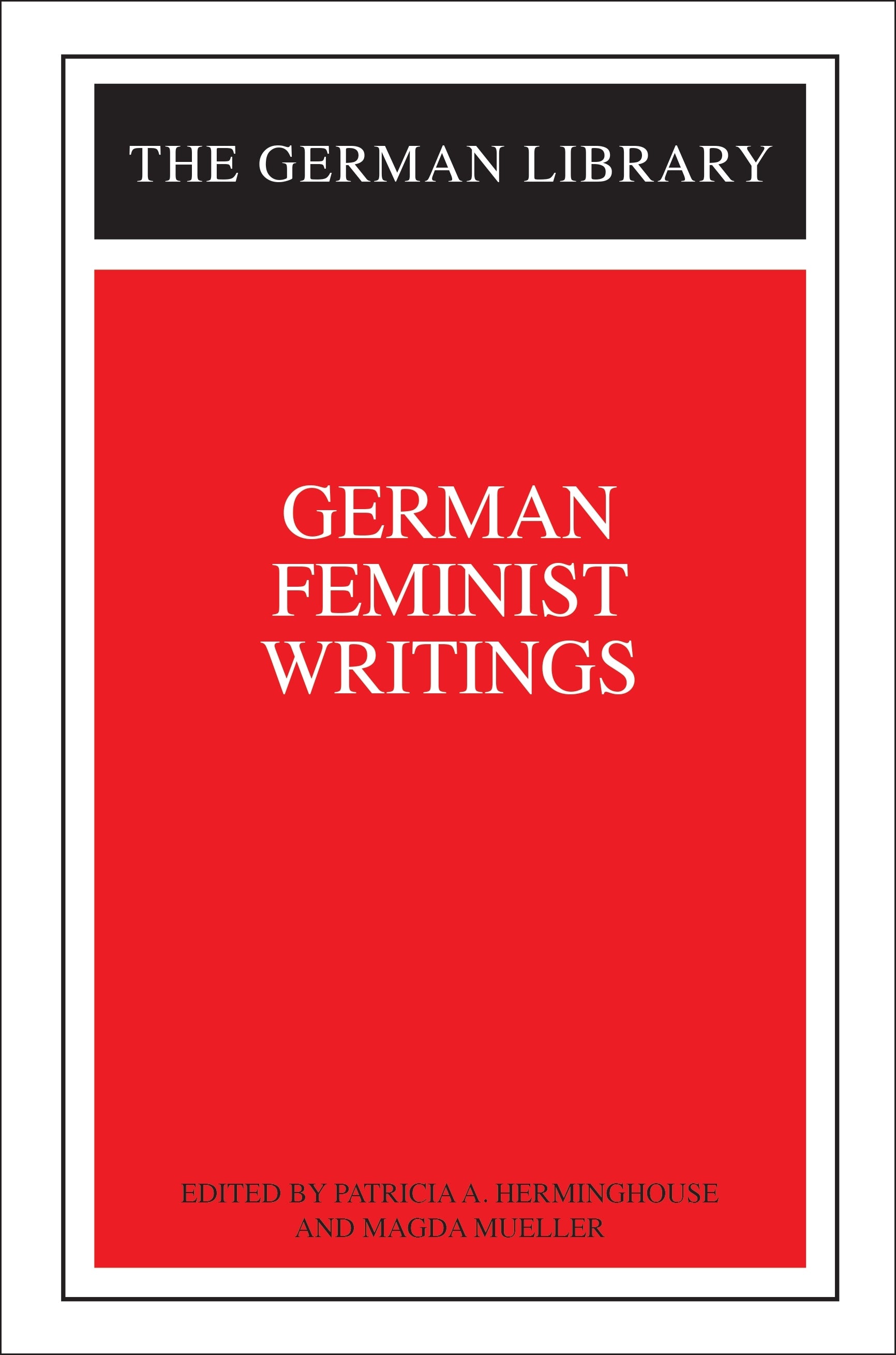 German Feminist Writings