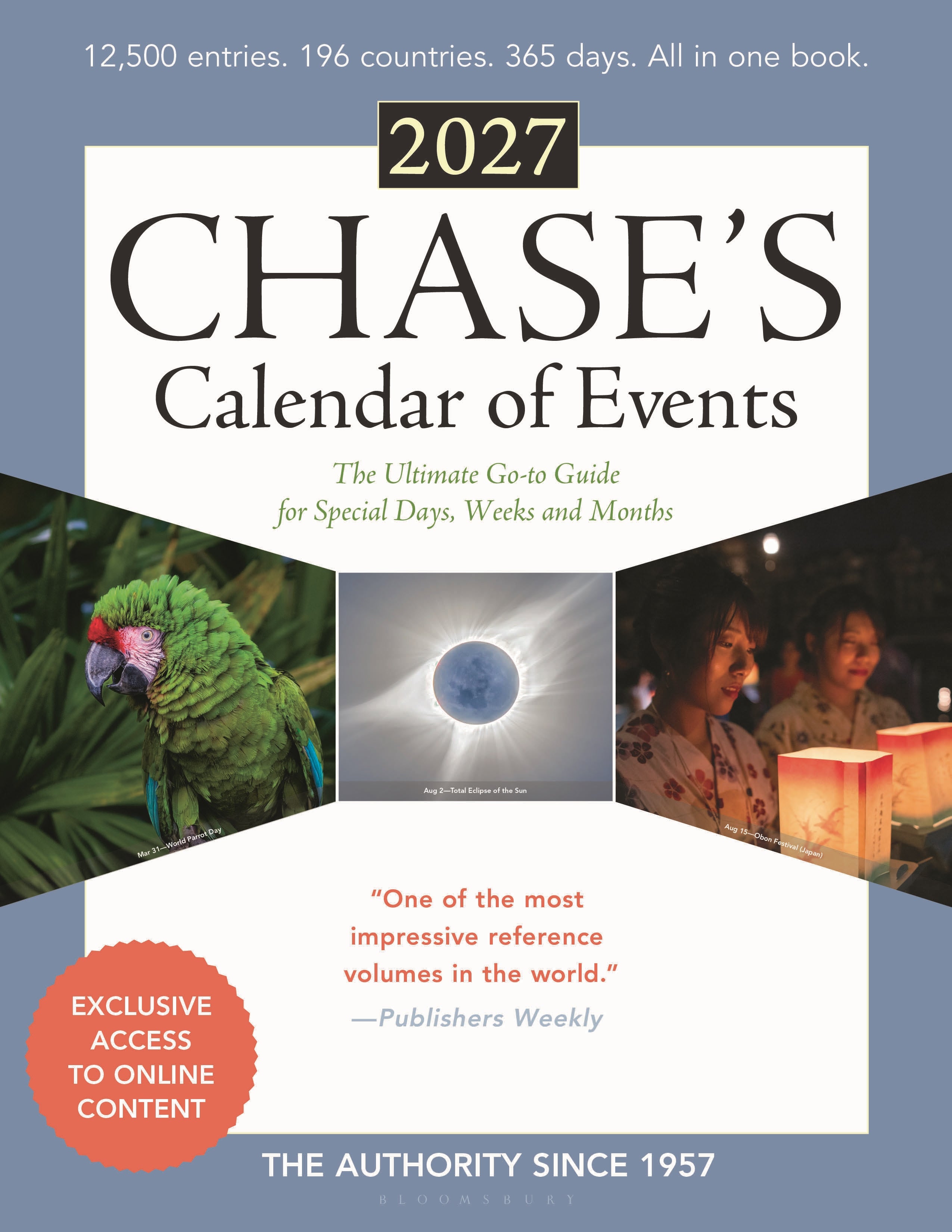 Chase's Calendar of Events 2027