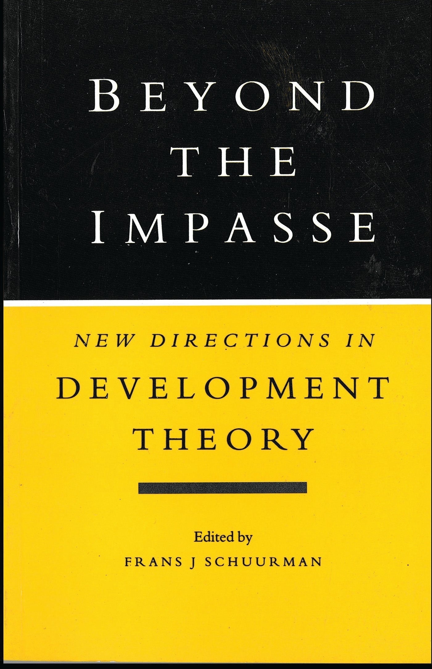 Beyond the Impasse