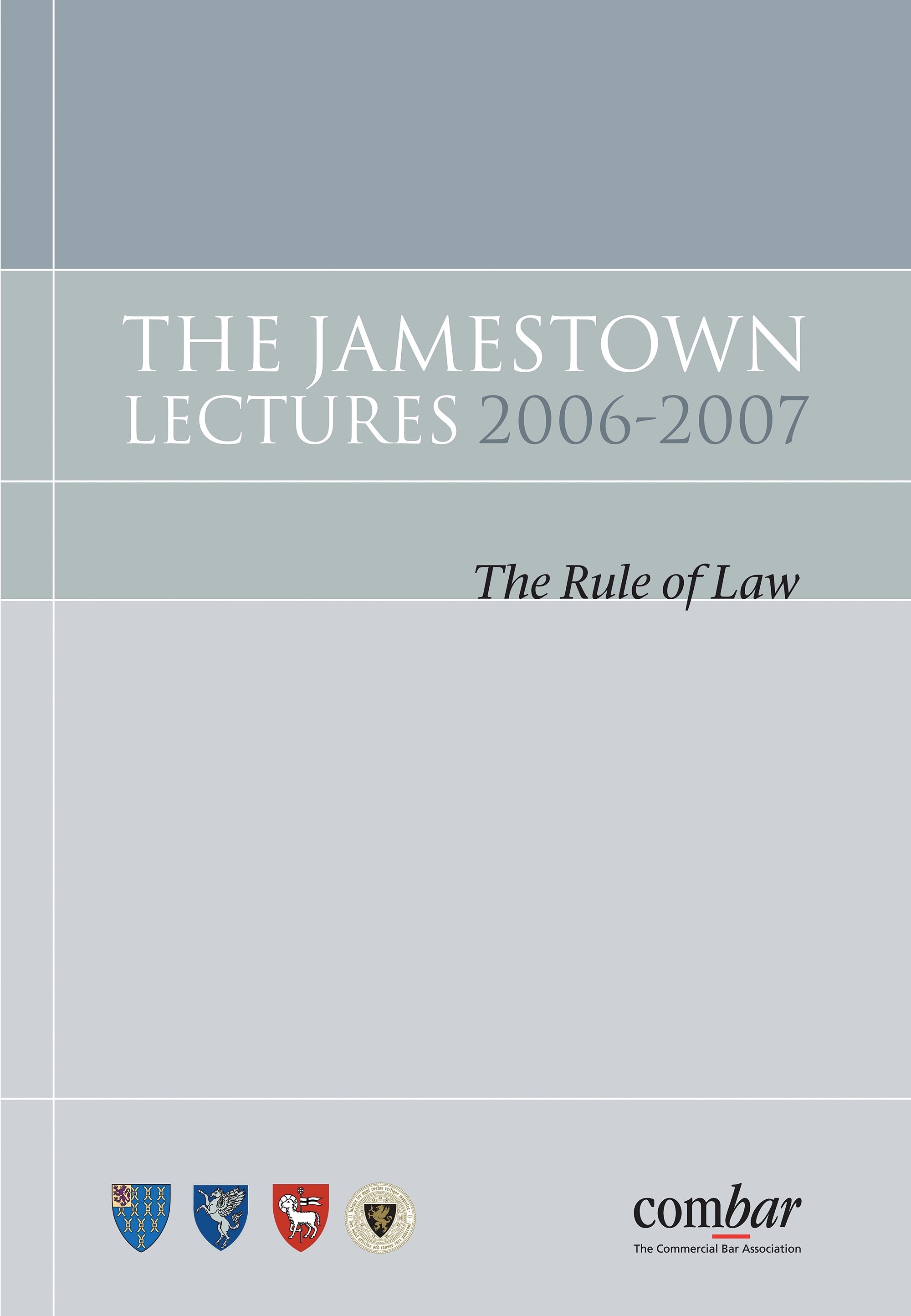 Jamestown Lectures 2006-2007