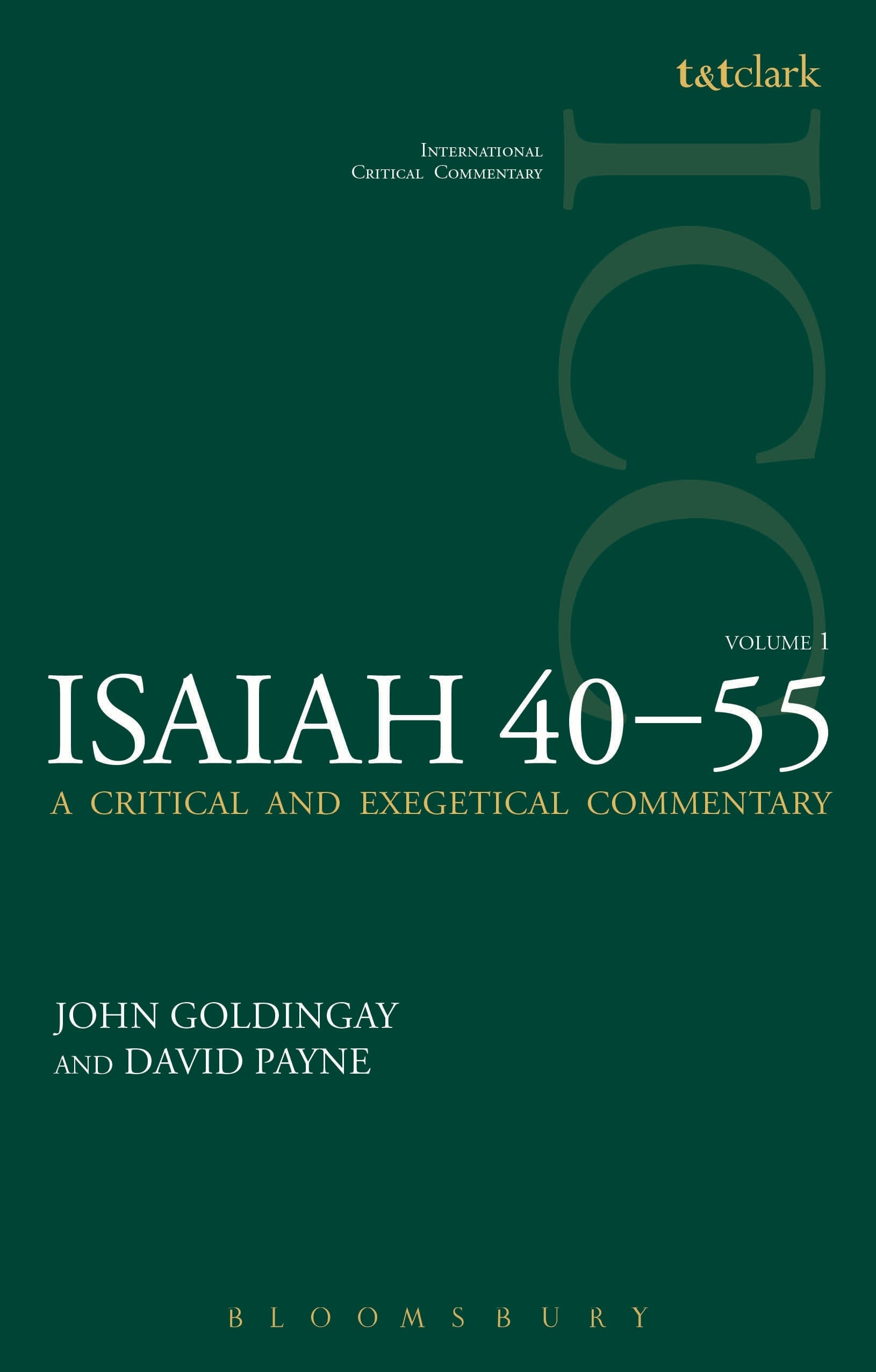 Isaiah 40-55 Vol 1 (ICC)